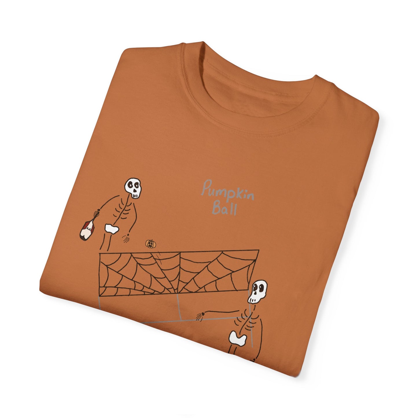 Skeleton Pumpkin Ball T-Shirt