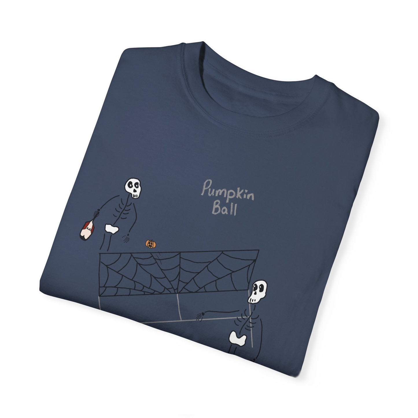 Skeleton Pumpkin Ball T-Shirt