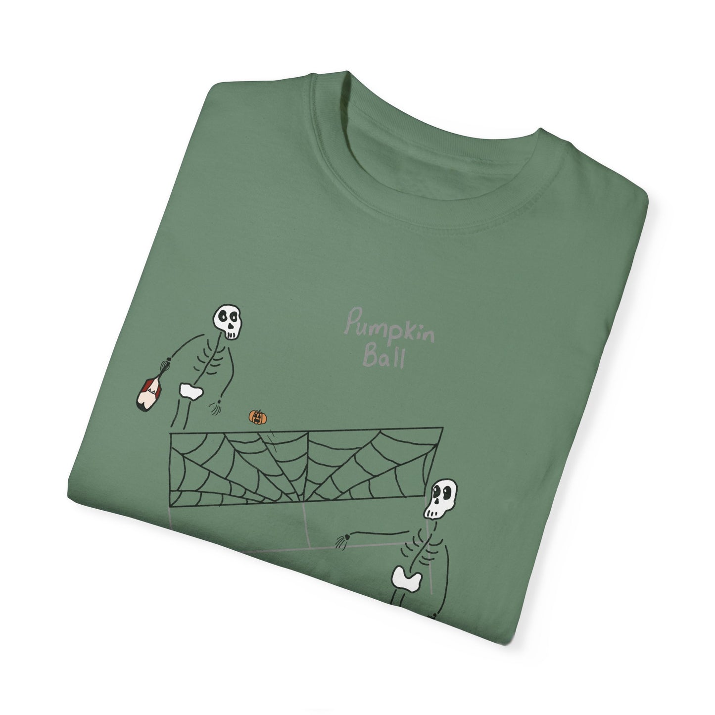 Skeleton Pumpkin Ball T-Shirt
