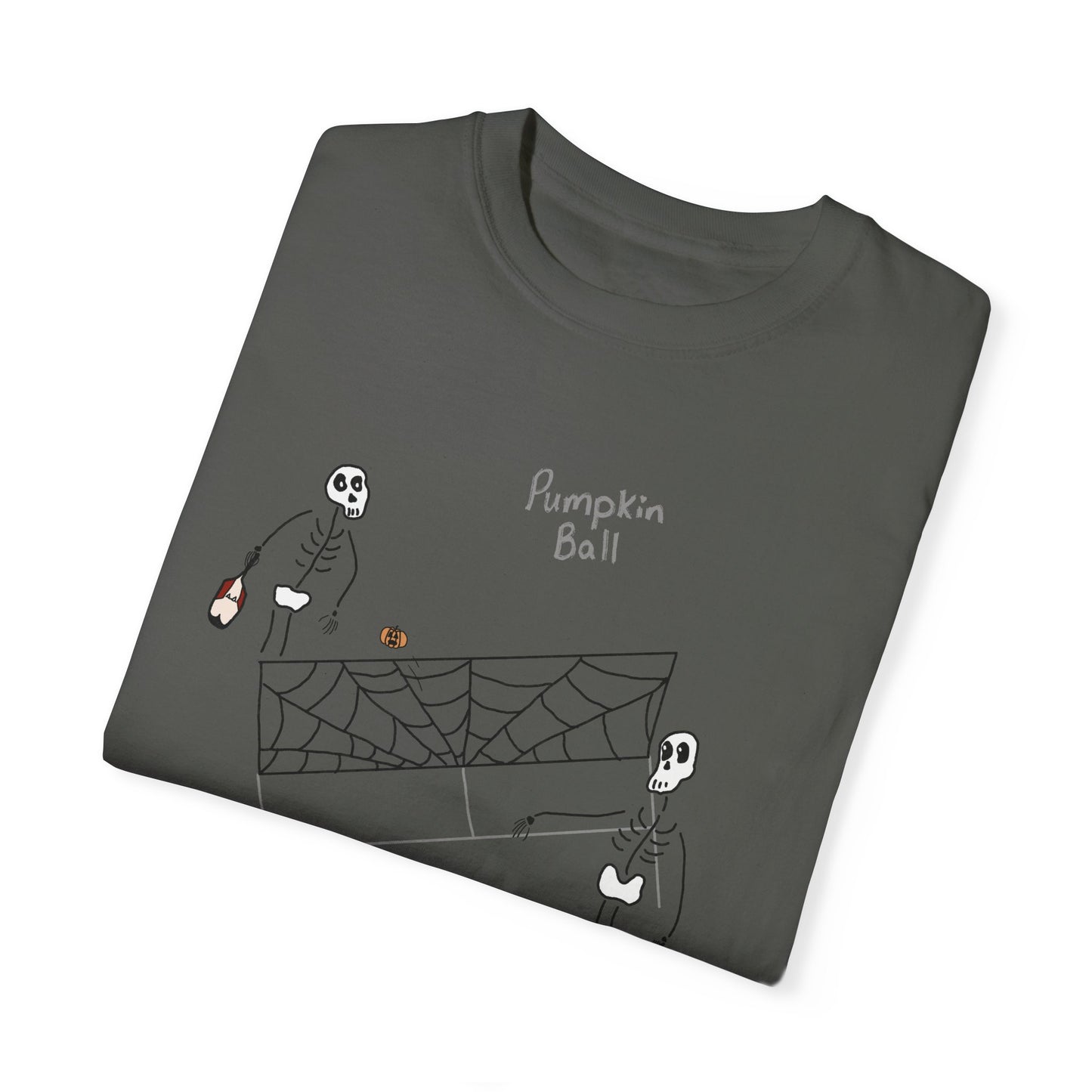 Skeleton Pumpkin Ball T-Shirt