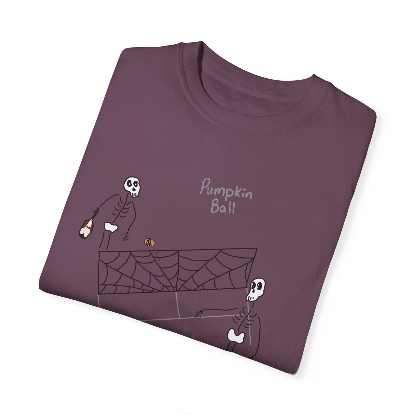 Skeleton Pumpkin Ball T-Shirt